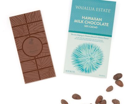 50% Cacao - Hawaiian Milk Chocolate - Set of 6 on Sale