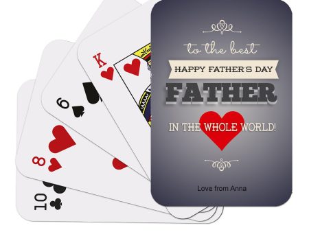 Best Father Playing Cards Discount