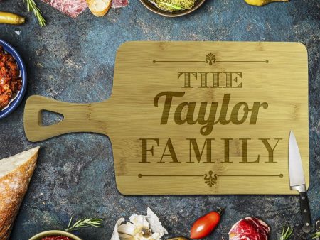 Taylor Family Rectangle Bamboo Serving Board For Discount