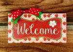 Welcome Strawberry sign. Online Hot Sale