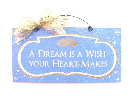 Cinderella inspired sign. Custom option. Fashion