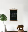 Magnetic Wooden Poster Hanger Frame - MEDIUM Supply