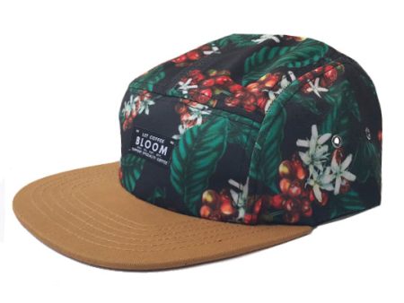 (EUROPE) Let Coffee Bloom 5 panel hat Online Hot Sale