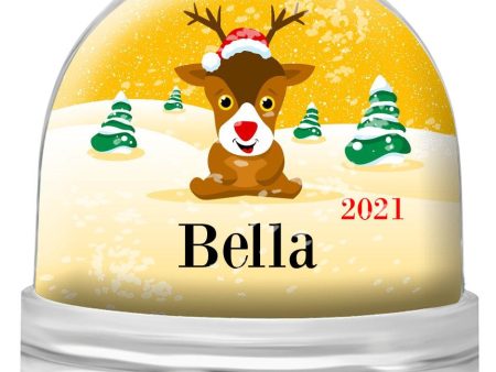 Yellow Snow Globe For Discount