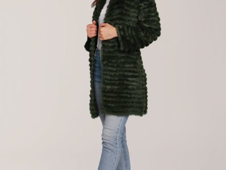 Layered Rabbit Fur Jacket For Cheap