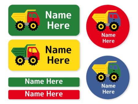 Tractor Mixed Name Label Pack Discount