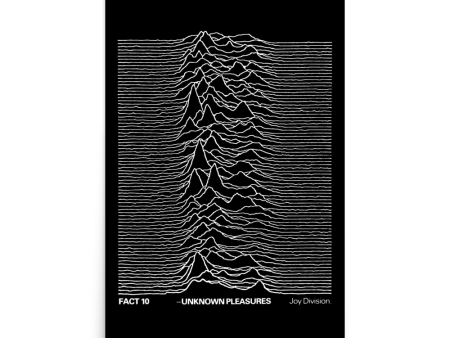 Joy Division - UNKNOWN PLEASURES - 1979 - UK Promo Poster - FAC 10 - 12  x 18  Discount