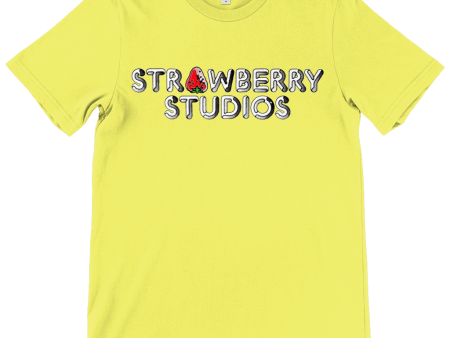 Strawberry Studios Text - Yellow Online Hot Sale