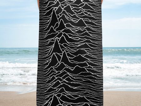 PULSAR - Beach Towel - Large Print Towel For Sale