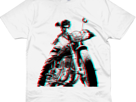 Bob Dylan - Motorbike - Retro Offset Fashion