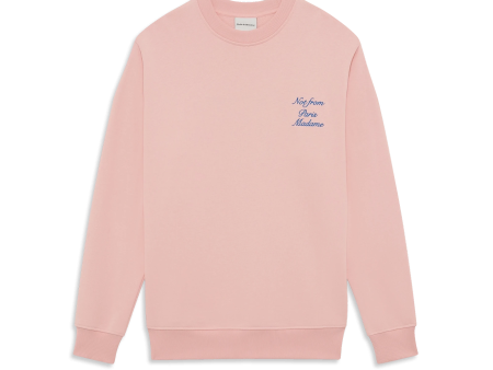 Le Sweatshirt Slogan Cursive Fashion