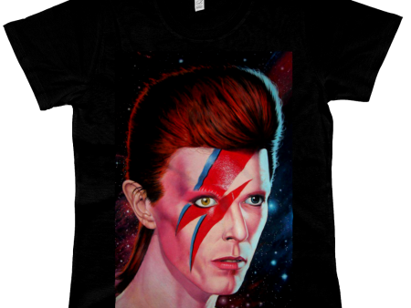 DAVID BOWIE - 1983 - Women s T Shirt Fashion