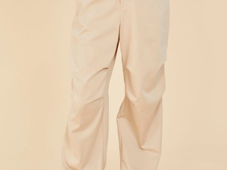 Ruched Knee Drawstring Trousers Supply