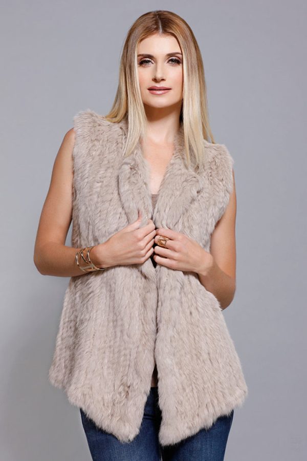 Rabbit Fur Vest Fashion