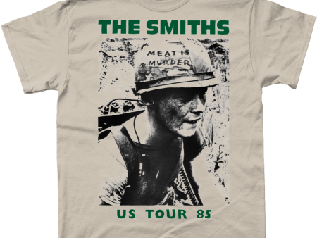 THE SMITHS - Meat Is Murder - US Tour 1985 - Back Print - Sand Sale