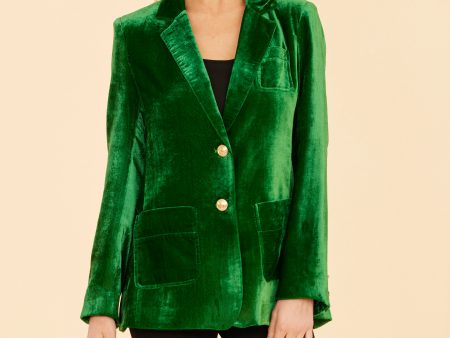 Light Velvet Blazer Fashion