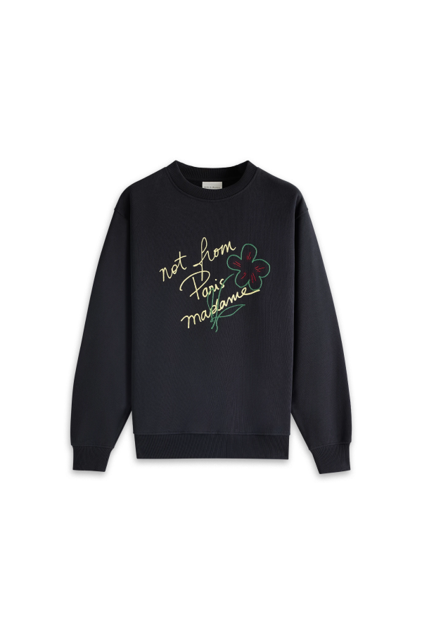 Le Sweatshirt Slogan Esquisse Sale