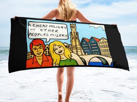 A Cheap Holiday - Beach Towel Online