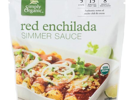 Simply Org Enchilada Simmer Sauce Og 8 Oz Online Hot Sale