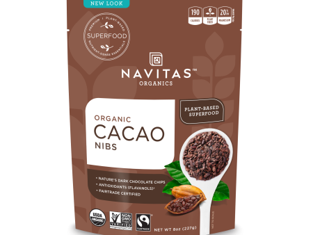 Navitas Org Cacao Nibs Og 8 Oz Hot on Sale