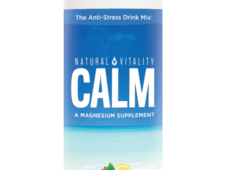 Natural Vitality Nat Calm Rspbry Lmn Ogc 8 Oz on Sale