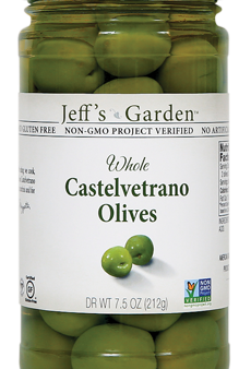 Jeffs Garden Whole Castelvetrano Olives 7.5 Oz Online