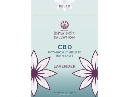 Inesscents Lavender Cbd Bath Salts Ogc 4 Oz Fashion