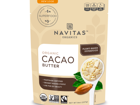 Navitas Org Cacao Butter Og 8 Oz Online Hot Sale