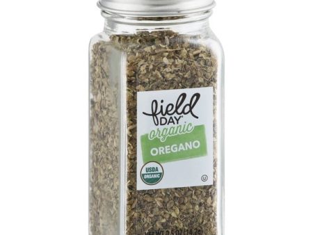 Field Day Organic Oregano .5oz Fashion