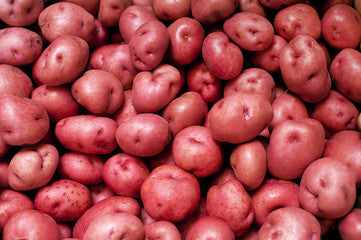 Org Red Potatoes (per pound) 1# = approximately 2 potatoes on Sale