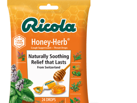 Ricola Hny Herb Cough Drp 24 Lz Online now