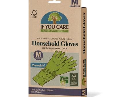 If You Care Medium Household Gloves Hot on Sale